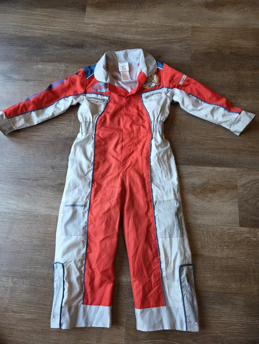 Disney Planes Fire & Rescue Crew Halloween Costume Jumpsuit Child Size 3